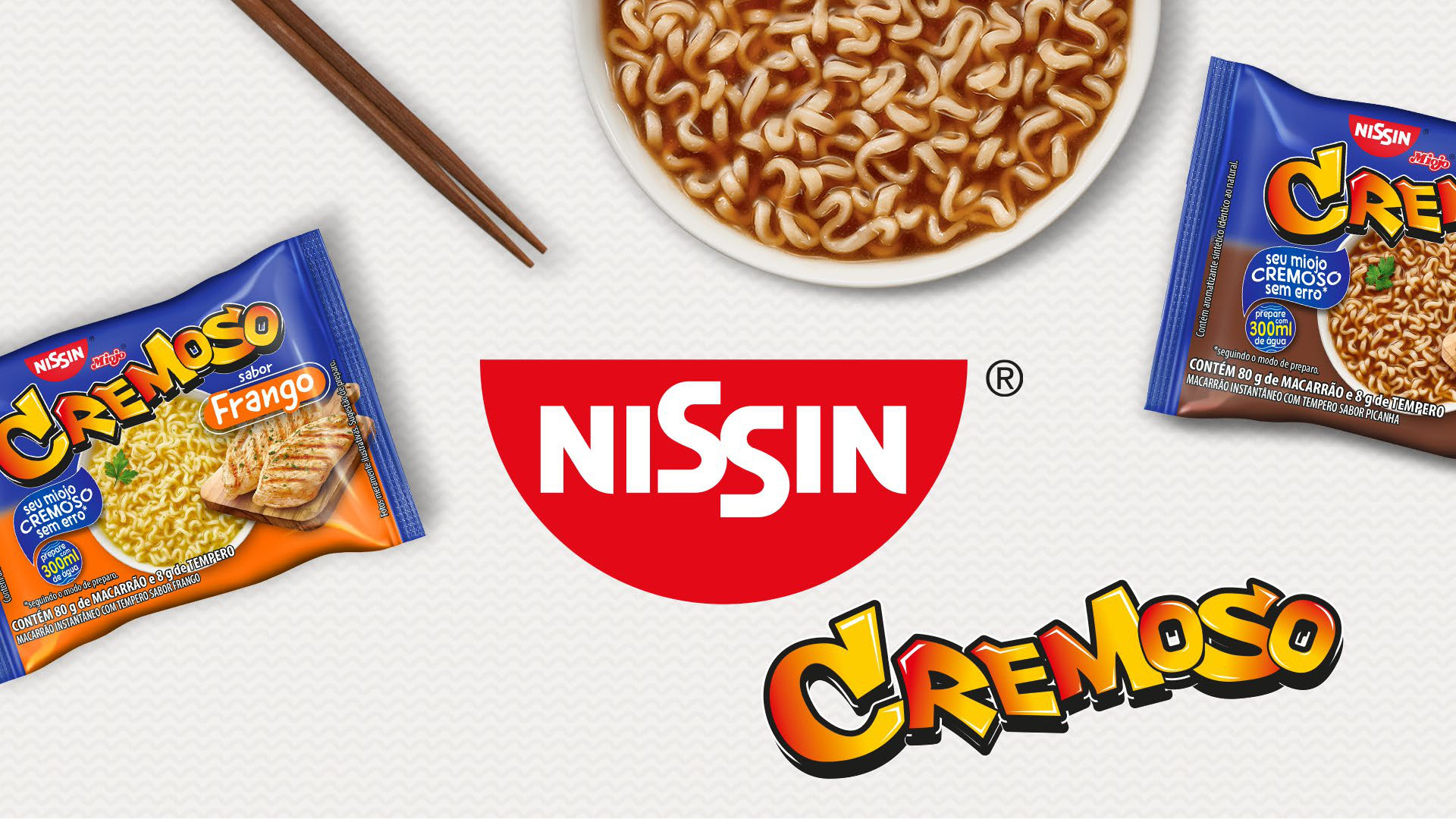 Nissin Cremoso — abertura