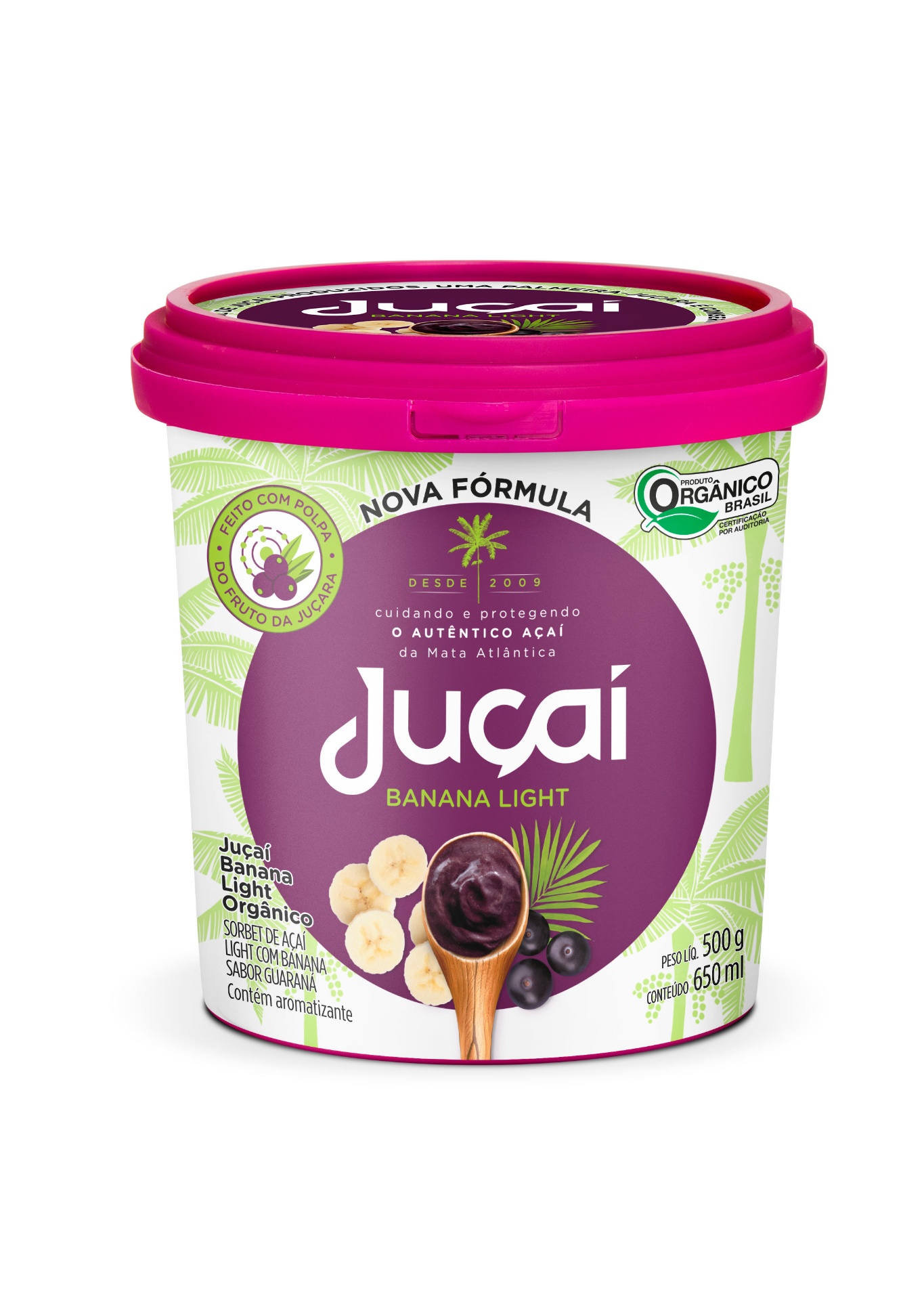 Juçaí Banana Light 650ml