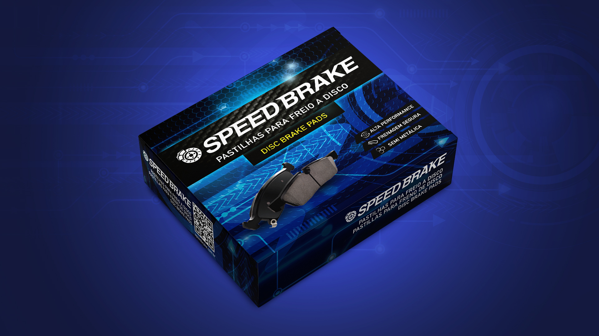 Nova embalagem Speed Break